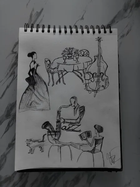 Noir et thé