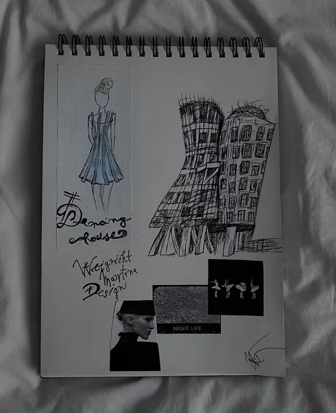 Tančící dům - design